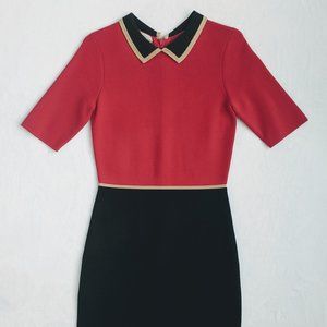 Hobbs London Colorblock Dress US4